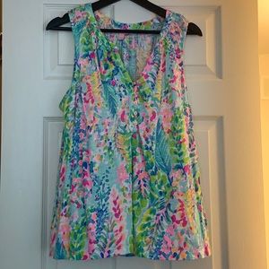 Lilly Pulitzer Essie Tank Size Large